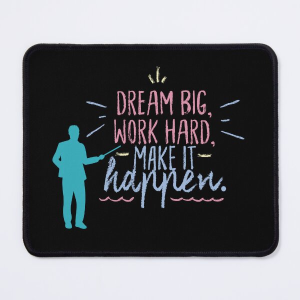 Item preview, Dream Big Work Hard Make It Happen Teacher Motivational designed and sold by kubix81.