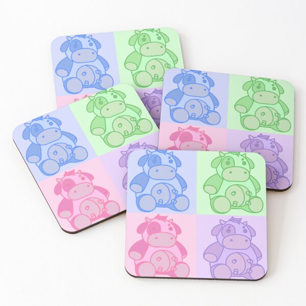 Item preview, Mr. Cow x 4! Colorblock designed and sold by B00RISH.