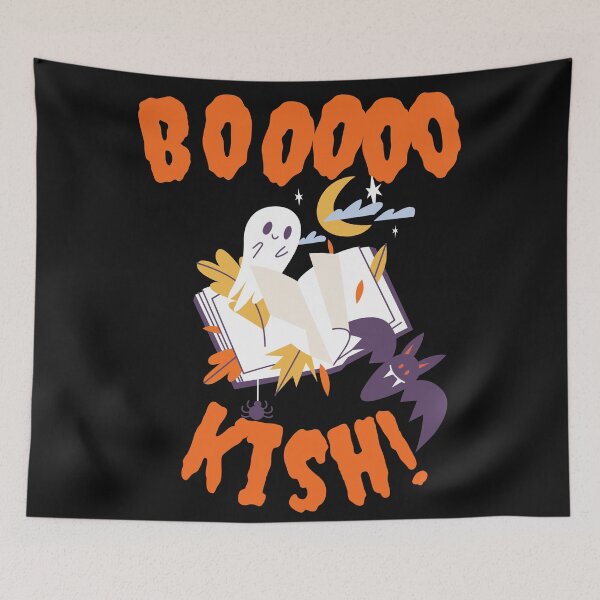 Item preview, Halloween Ghost Boooookish! designed and sold by universegrace.