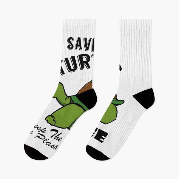 Item preview,  Save the turtles keep the sea plastic free shirts, Save the turtles keep the sea plastic free masks, Save the turtles keep the sea plastic free stickers  designed and sold by Poussyarts.