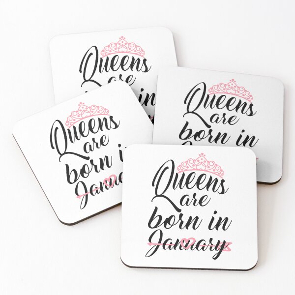 Item preview, Queens Are Born In January designed and sold by Bigilyy.