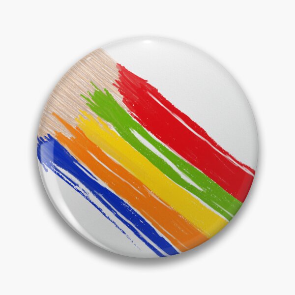 Item preview, Rainbow paintbrush drawing  designed and sold by SallyHammond.