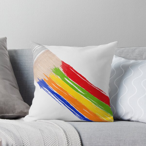 Item preview, Rainbow paintbrush drawing  designed and sold by SallyHammond.