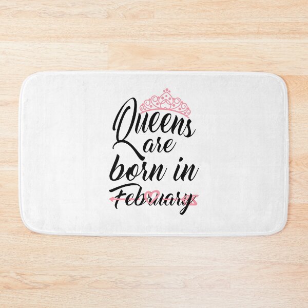 Item preview, Queens Are Born In February designed and sold by Bigilyy.