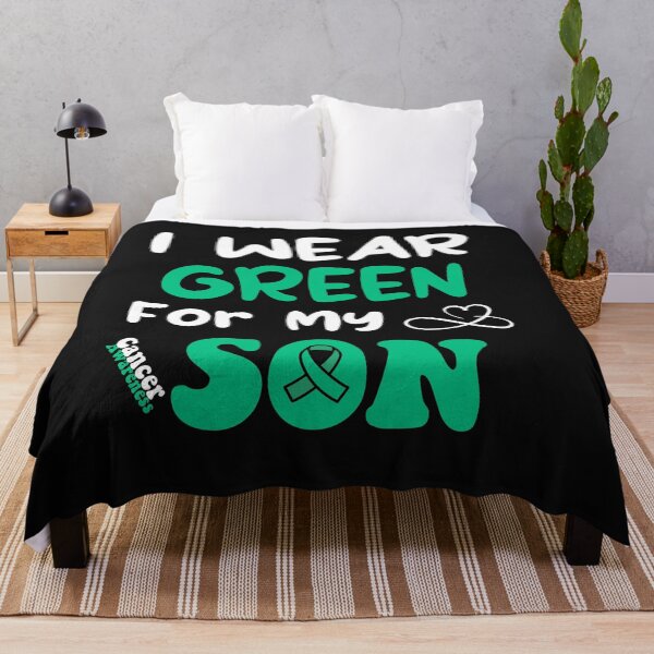 Item preview, I Wear Green For My Son - Liver Cancer Awareness designed and sold by uwart.