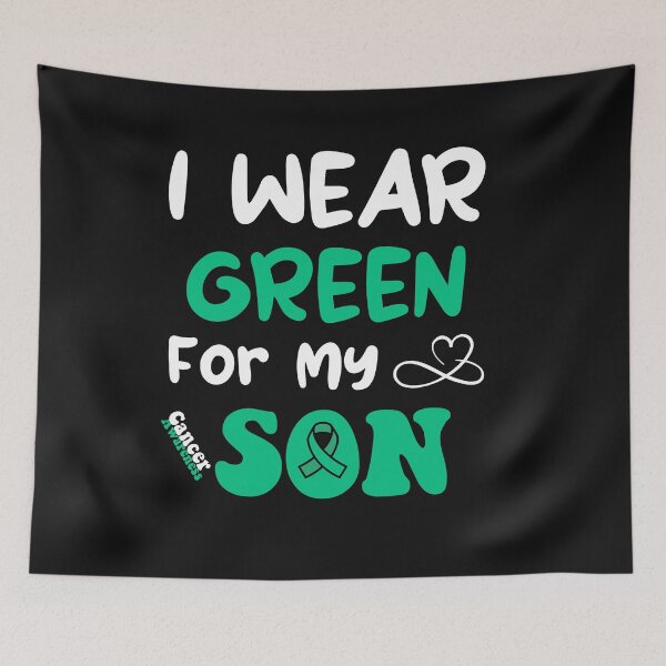 Item preview, I Wear Green For My Son - Liver Cancer Awareness designed and sold by uwart.