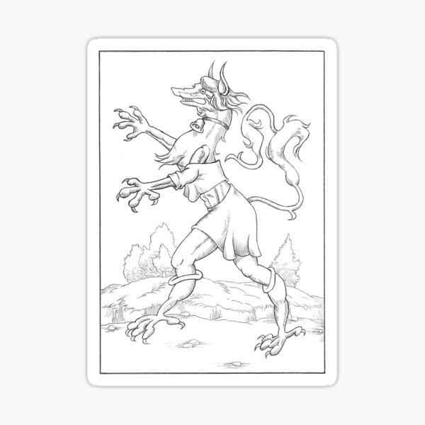 Beast of Boston Sticker