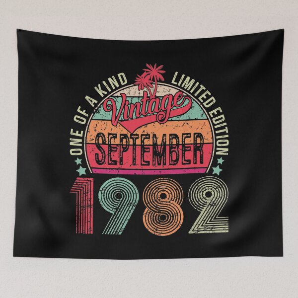 Item preview, 40th Birthday 40 Years Old Vintage September 1982 Men Women designed and sold by nonstopnightlif.