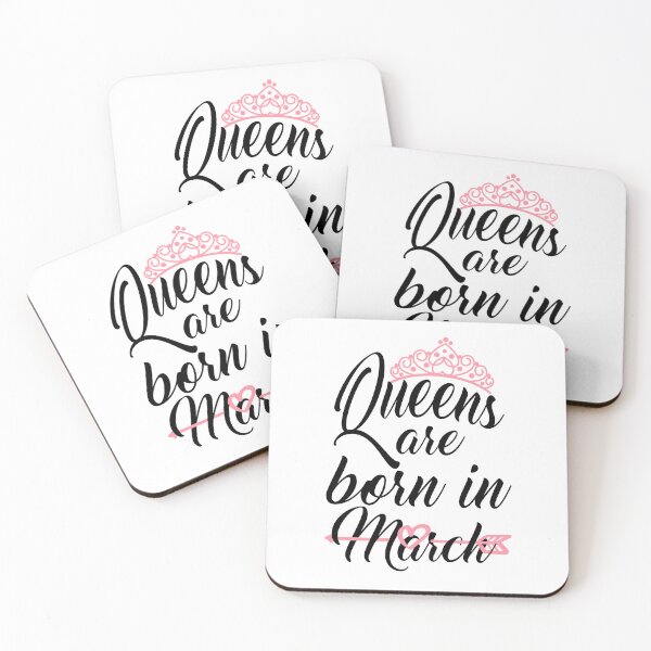 Item preview, Queens Are Born In March designed and sold by Bigilyy.
