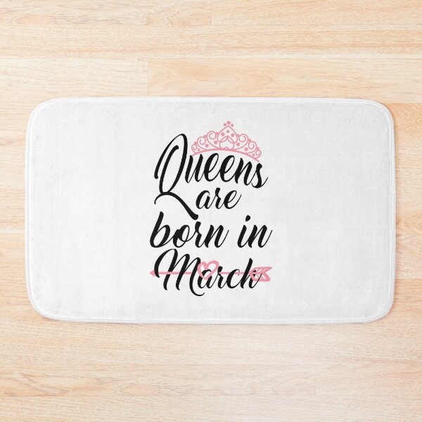 Item preview, Queens Are Born In March designed and sold by Bigilyy.