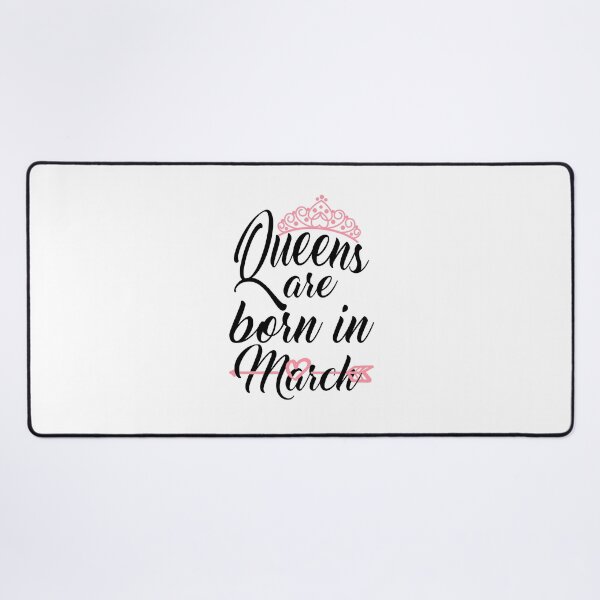 Item preview, Queens Are Born In March designed and sold by Bigilyy.