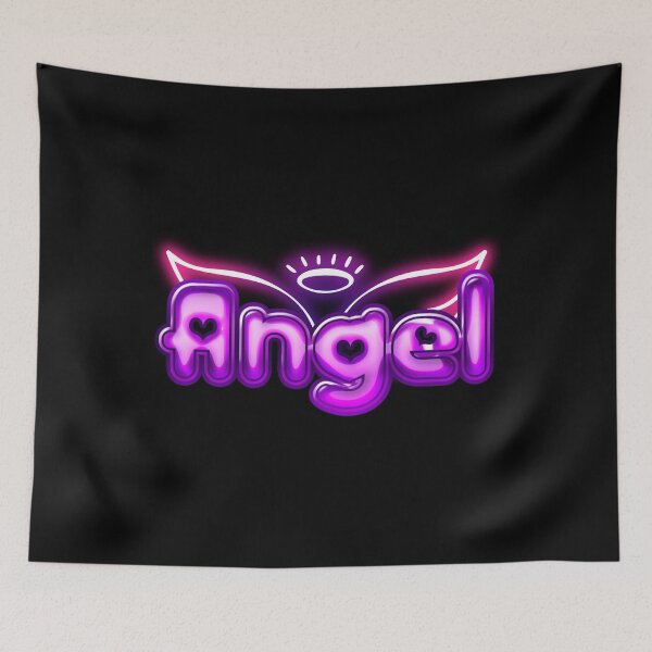 Item preview, Angel lettering with wings - soft girl trend designed and sold by Rev-Style.