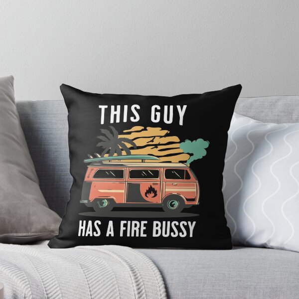 Item preview, This guy has a fire bussy (white text design) designed and sold by bolkibox.