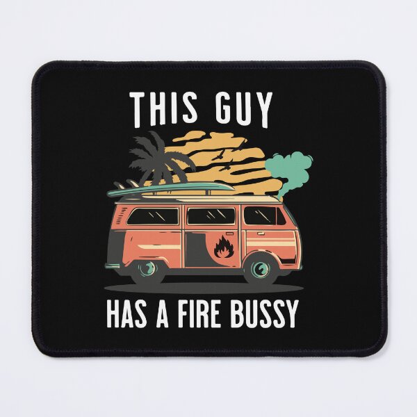 Item preview, This guy has a fire bussy (white text design) designed and sold by bolkibox.