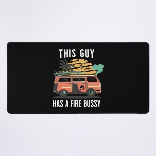 Item preview, This guy has a fire bussy (white text design) designed and sold by bolkibox.