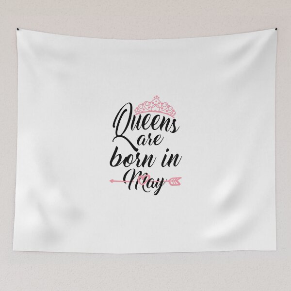 Item preview, Queens Are Born In May designed and sold by Bigilyy.
