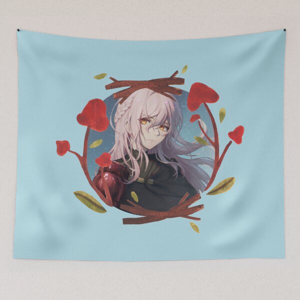 Item preview, The Case Study of Vanitas Anime - Character Floral Frame designed and sold by creativille.