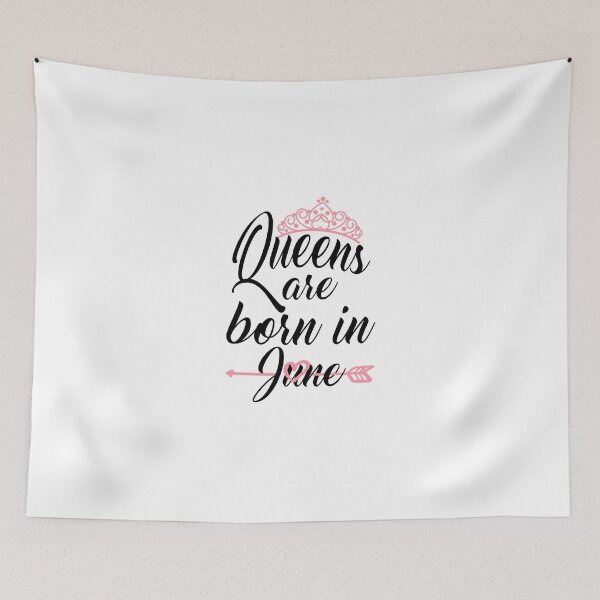 Item preview, Queens Are Born In June designed and sold by Bigilyy.