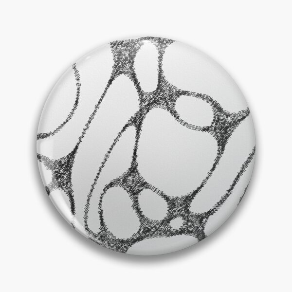 Item preview, Neurographic abstract art black and white  designed and sold by SallyHammond.