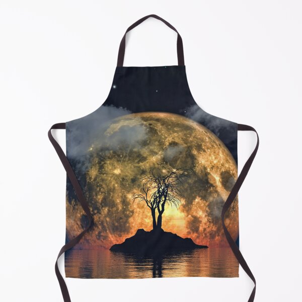 Item preview, Spooky tree against a big moon designed and sold by TheVIP.