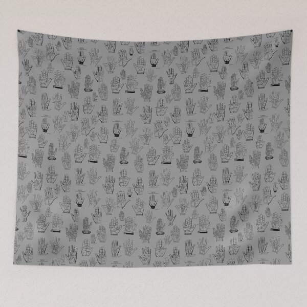 Item preview, Palmistry Grey designed and sold by MandaMacabre.