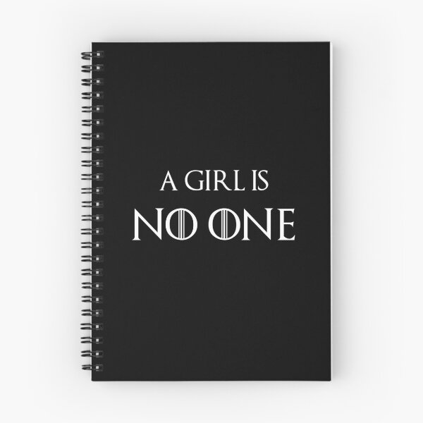 Item preview, A girl is no one. designed and sold by JanicetheMenace.