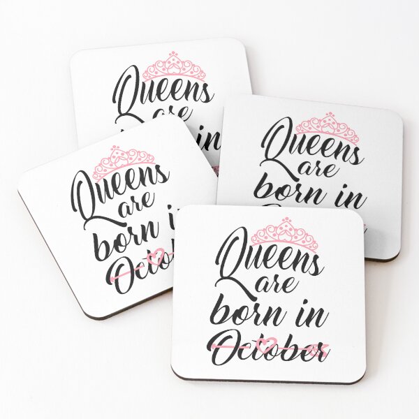 Item preview, Queens Are Born In October designed and sold by Bigilyy.