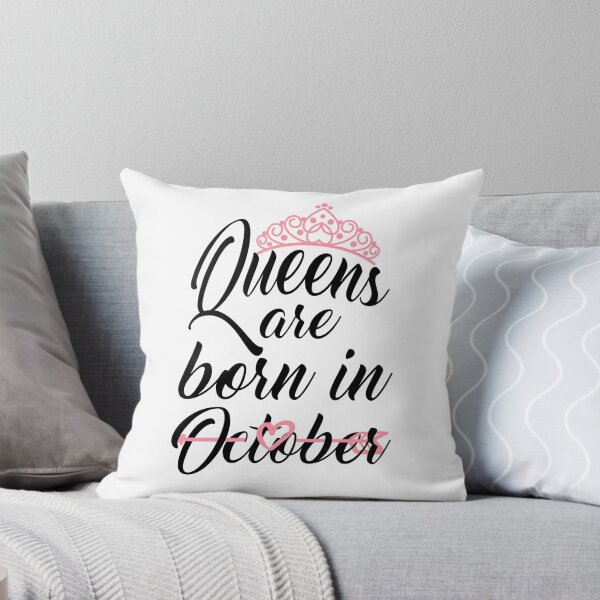 Item preview, Queens Are Born In October designed and sold by Bigilyy.