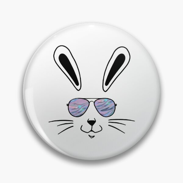 Item preview, Cute Bunny Rabbit Face Aviator Sunglasses Happy Easter Day designed and sold by Amazing Designs.