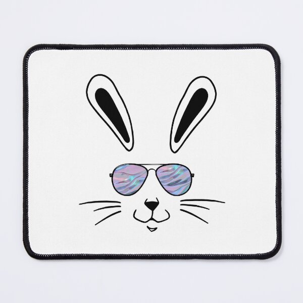 Item preview, Cute Bunny Rabbit Face Aviator Sunglasses Happy Easter Day designed and sold by Amazing Designs.