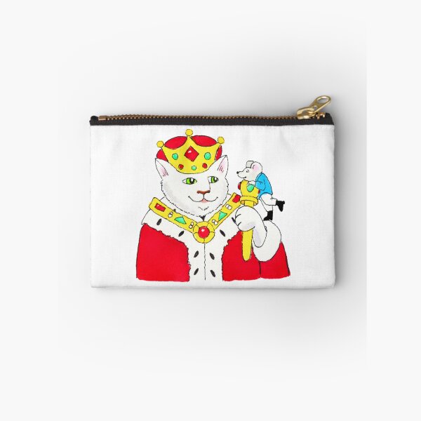 Item preview, "King Leo and Palace Mouse on Scepter" designed and sold by gigiamal.