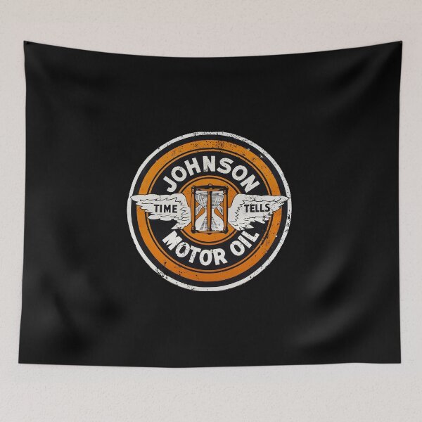 Item preview, Johnson Motor Oil Retro Sign designed and sold by PSstudio.