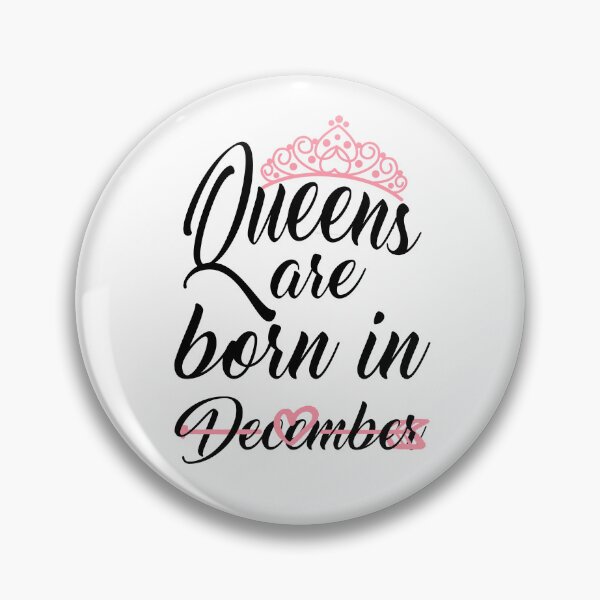Item preview, Queens Are Born In December designed and sold by Bigilyy.