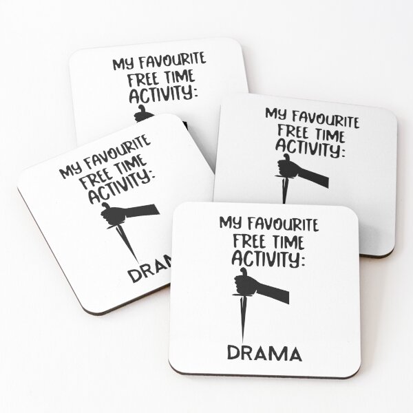 Item preview, My favourite free time activity: DRAMA designed and sold by josephsteez.