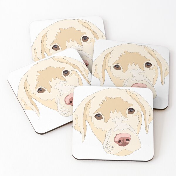 Item preview, Yellow lab puppy designed and sold by LeahcarsArt.