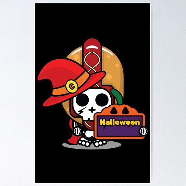 Item preview, Skeleton Dog Scary Halloween Graphic Design designed and sold by zoripet Store.