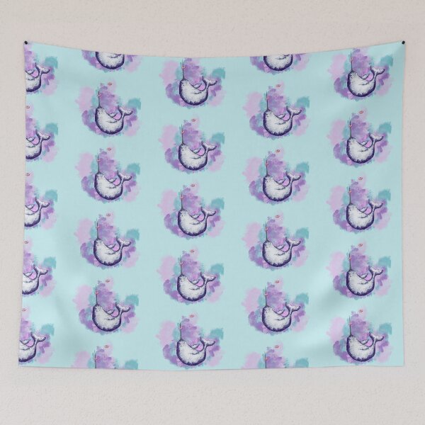 Item preview, Happy Narwhal Playing Donut Ringtoss designed and sold by Lily Trenchard.