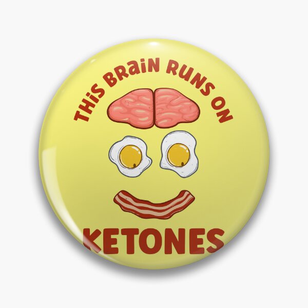 Item preview, Funny Keto Design This Brain Runs On Ketones Men and Women's designed and sold by OliviaGbyKyro.