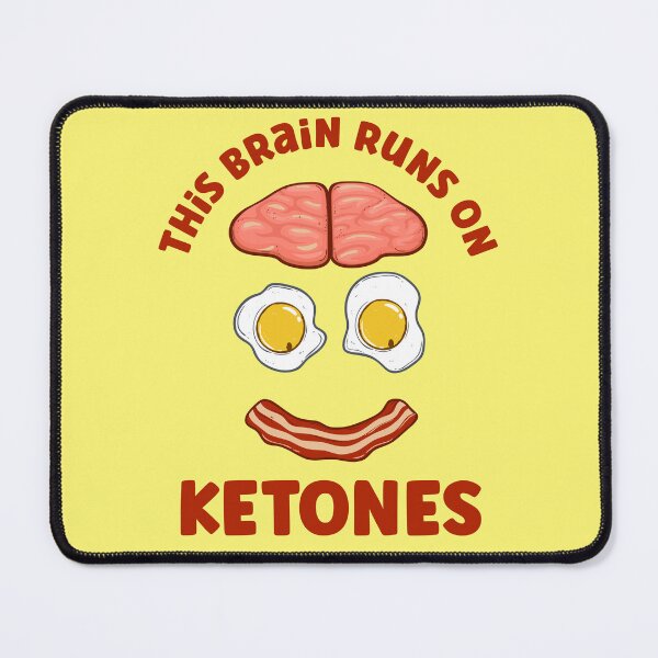 Item preview, Funny Keto Design This Brain Runs On Ketones Men and Women's designed and sold by OliviaGbyKyro.