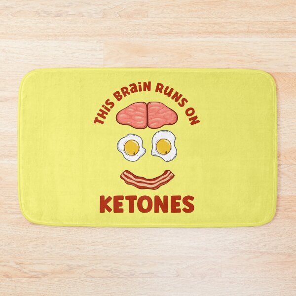 Item preview, Funny Keto Design This Brain Runs On Ketones Men and Women's designed and sold by OliviaGbyKyro.