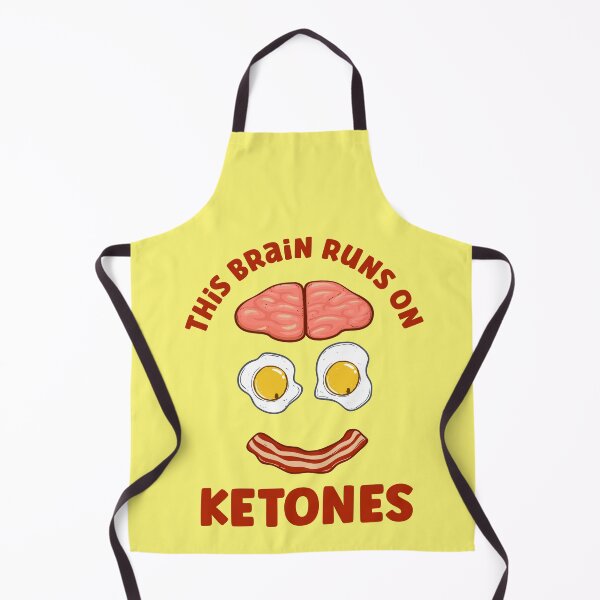 Item preview, Funny Keto Design This Brain Runs On Ketones Men and Women's designed and sold by OliviaGbyKyro.