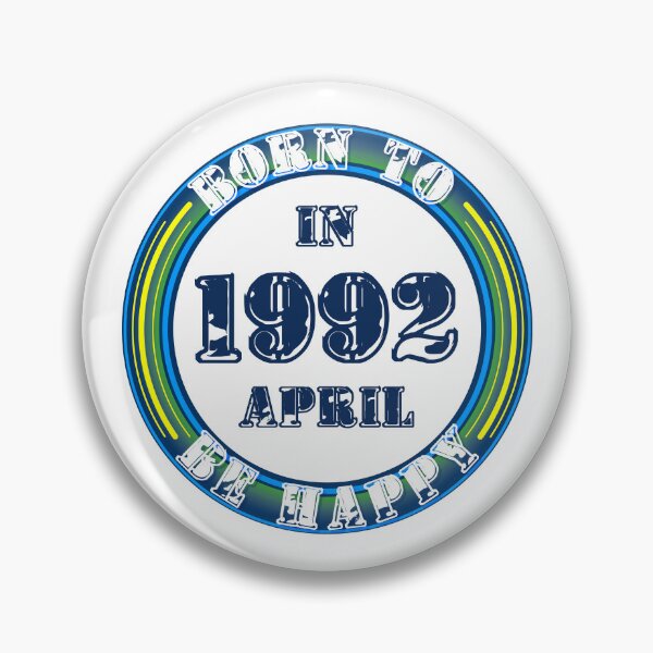 Item preview, Born to be happy (April 1992) designed and sold by GregDesign.
