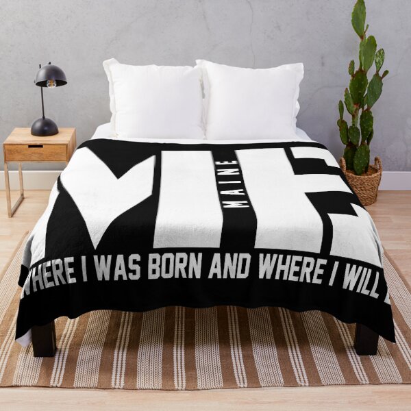 Item preview, Maine is where I was born and where I die designed and sold by HBWOLFARTS.