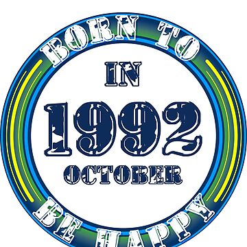 Imagen de la obra Born to be happy (October 1992) de GregDesign