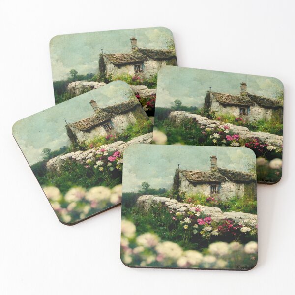 Item preview, Dreamscape - Secret Garden Cottage designed and sold by Leviathan  Print.