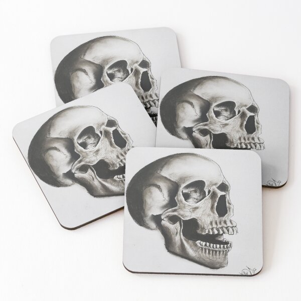Item preview, Laughing skull designed and sold by MadisonLeonArt.