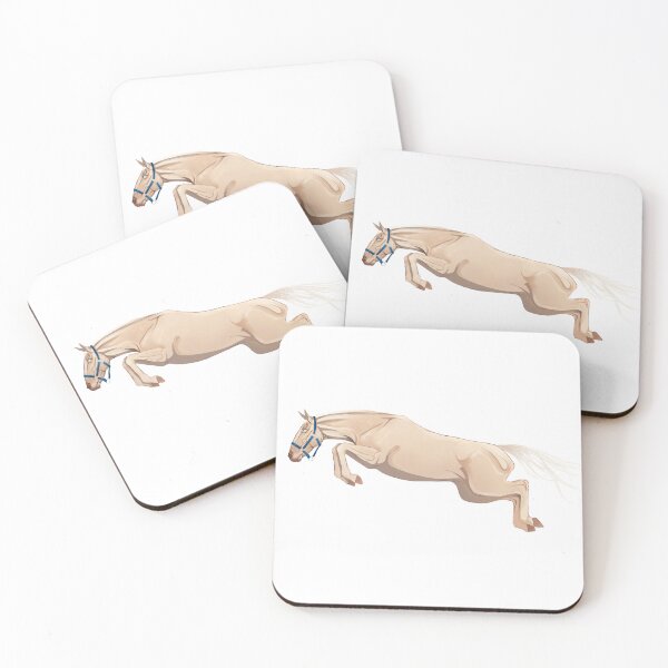 Item preview, Palomino Jumping Horse designed and sold by drawingsbyaleks.