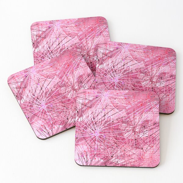 Item preview, Abstract pink flower scribble  designed and sold by SallyHammond.