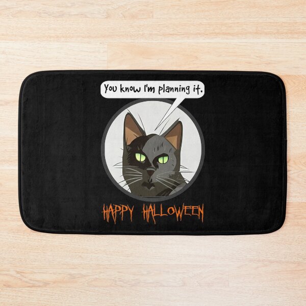 Item preview, You Know I'm Planning It Cat designed and sold by HalloweenThings.