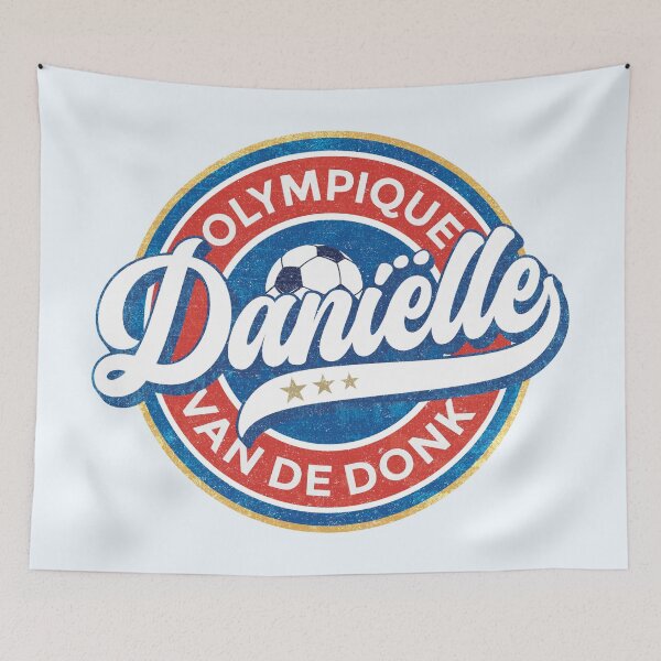 Item preview, Danielle Olympique Lyon Soccer Badge (round) designed and sold by Numero14.